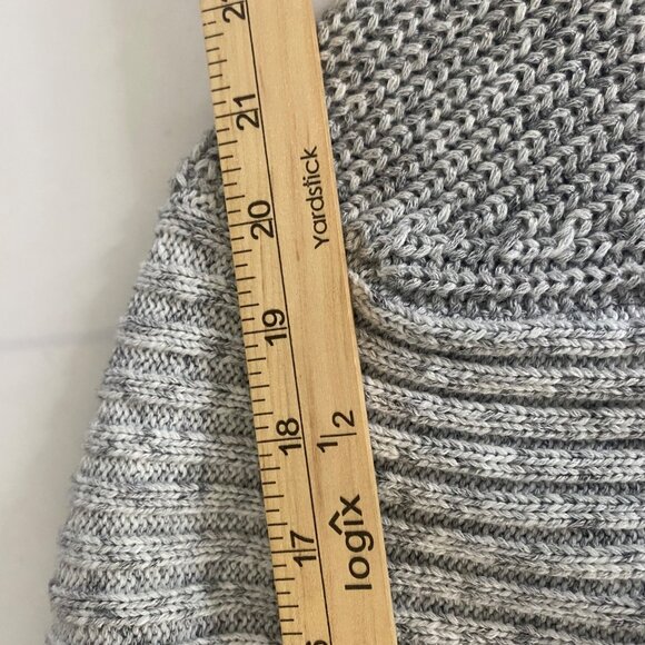 Outpost Makers Ribbed Knit Sweater Mens L Gray 1/4 Career Zip NWT - Picture 9 of 12